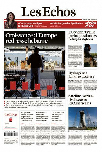 Les Echos du Mercredi 18 Août 2021
