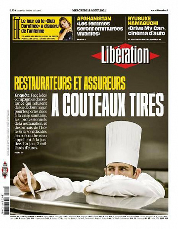 Libération du Mercredi 18 Août 2021
