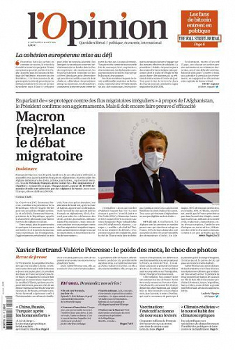 L’Opinion - 18 Août 2021