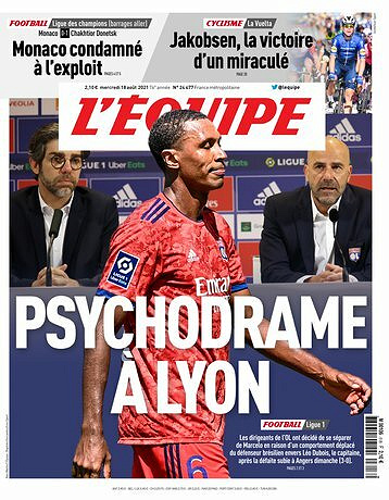 L’equipe du Mercredi 18 Août 2021