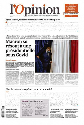 L’Opinion - 19 Août 2021