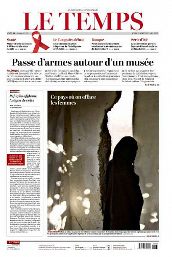 Le Temps - 19 Août 2021