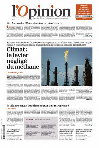 L’Opinion - 20-21 Août 2021