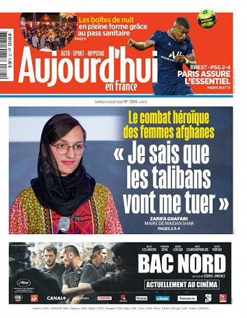 Aujourd’hui en France - 21 Août 2021
