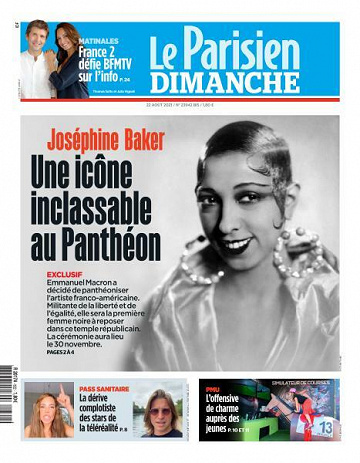 Le Parisien du Dimanche 22 Août 2021