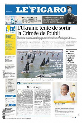 Le Figaro du Lundi 23 Août 2021