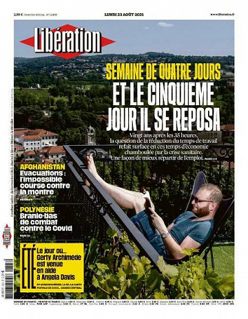 Libération du Lundi 23 Août 2021