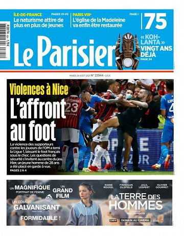 Le Parisien du Mardi 24 Août 2021
