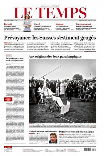 Le Temps - 24 Août 2021