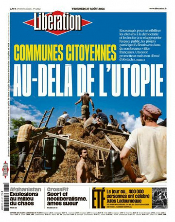 Libération du Vendredi 27 Août 2021