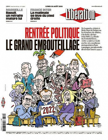 Libération du Lundi 30 Août 2021