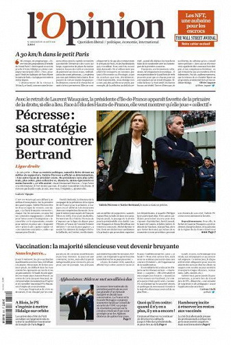 L’Opinion - 30 Août 2021