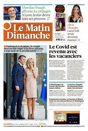 Le Matin Dimanche - 29 Août 2021