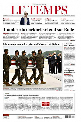 Le Temps - 30 Août 2021