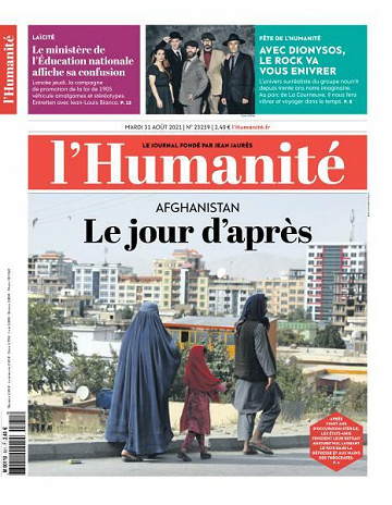 L’Humanite - 31 Août 2021