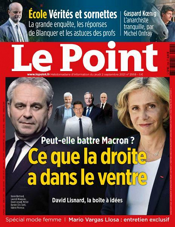Le Point - 2 Septembre 2021