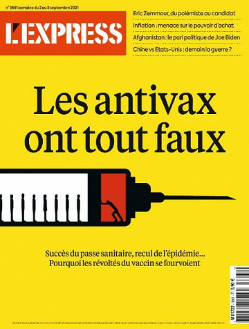 L'Express - 2 Septembre 2021
