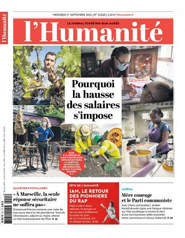 L’Humanite - 1 Septembre 2021
