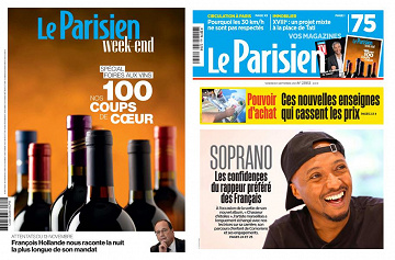 Pack Le Parisien + Le Parisien Week-End - 3 Septembre 2021