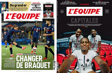 Pack L’Equipe + L’Equipe Magazine - Samedi 4 Septembre 2021
