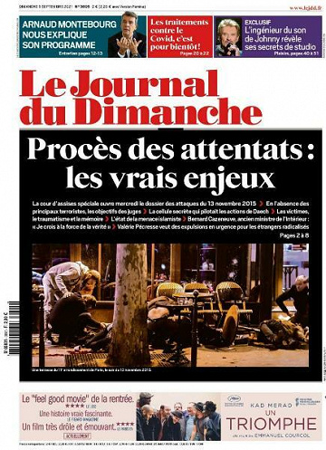 Le Journal du Dimanche - 5 Septembre 2021
