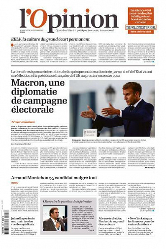 L’Opinion - 6 Septembre2021