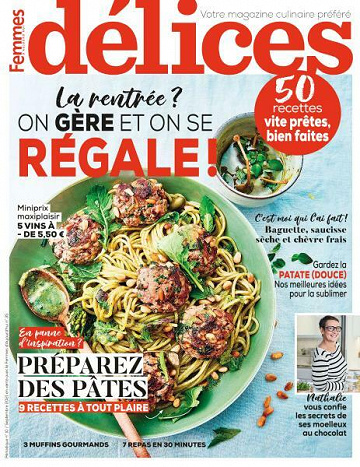 Délices de Femmes d’Aujourd’hui N°10 - Septembre 2021