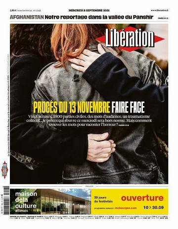 Libération du Mercredi 8 Septembre 2021