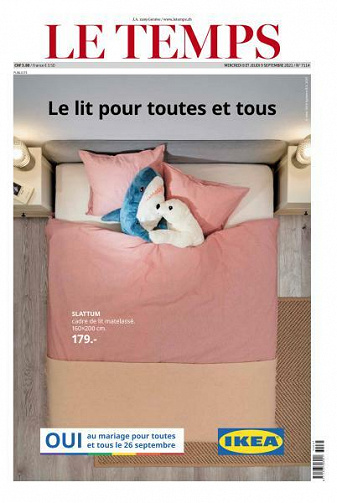 Le Temps - 8 Septembre 2021