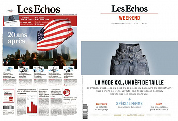 Pack Les Echos + Les Echos Week-end - Vendredi 10 Septembre 2021