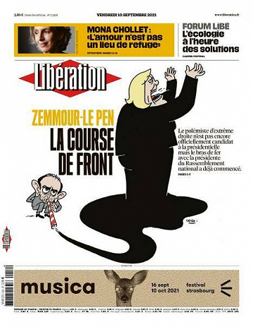 Libération du Vendredi 10 Septembre 2021