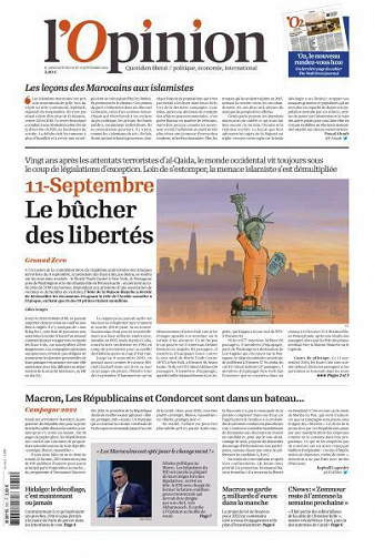L’Opinion - 10-11 Septembre 2021