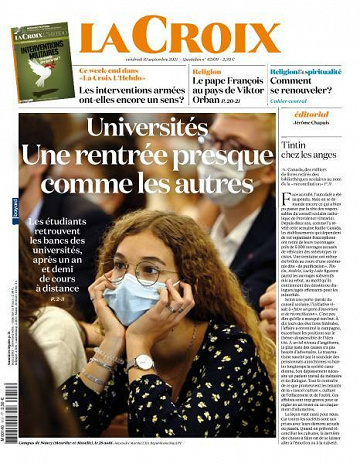 La Croix - 10 Septembre 2021