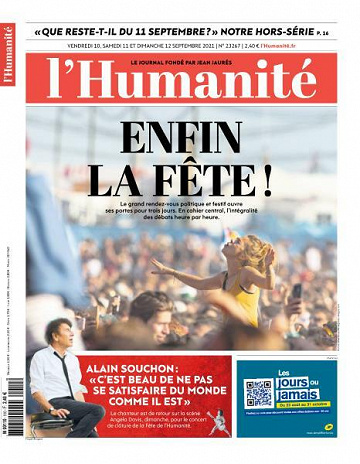 L’Humanite - 10-12 Septembre 2021