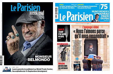 Pack Le Parisien + Le Parisien Week-End - 10 Septembre 2021
