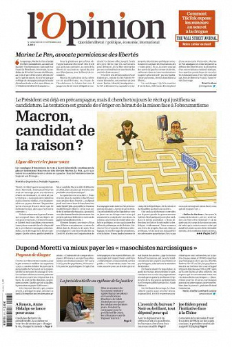 L’Opinion - 13 Septembre 2021