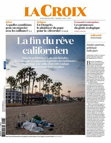 La Croix - 13 Septembre 2021