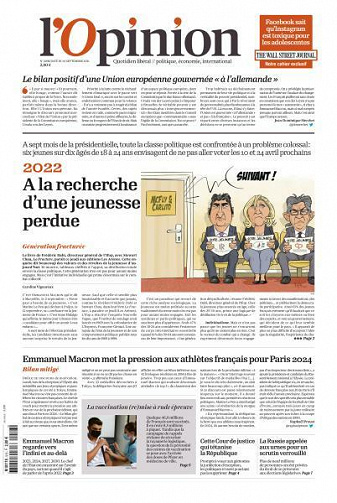 L’Opinion - 16 Septembre 2021