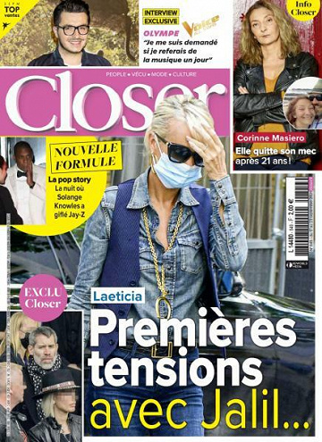 Closer France - 17 Septembre 2021