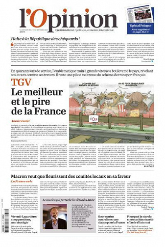L’Opinion - 17-18 Septembre 2021