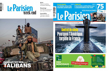 Pack Le Parisien + Le Parisien Week-End - 17 Septembre 2021