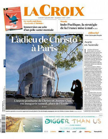 La Croix - 17 Septembre 2021