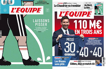 Pack L’Equipe + L’Equipe Magazine - Samedi 18 Septembre 2021