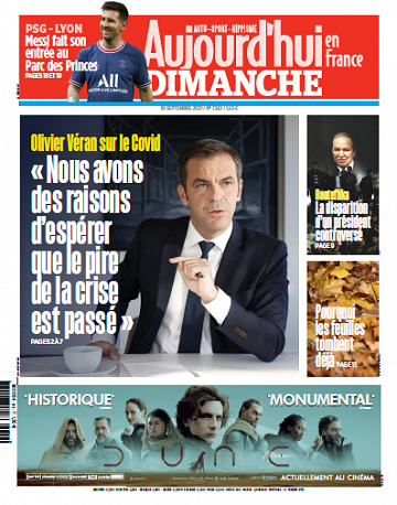 Aujourd’hui en France - 19 Septembre 2021