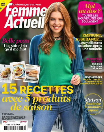 Femme Actuelle - 20 Septembre 2021
