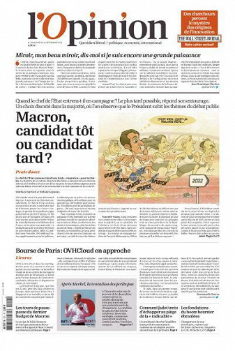 L’Opinion - 21 Septembre 2021