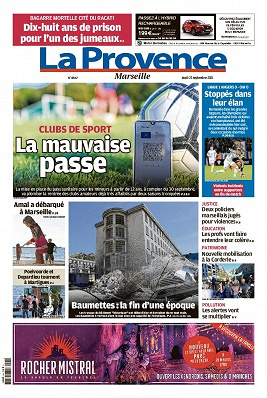 La Provence Marseille du jeudi 23 septembre 2021