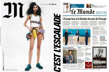 Pack Le Monde + M le Magazine du Monde - 25 Septembre 2021