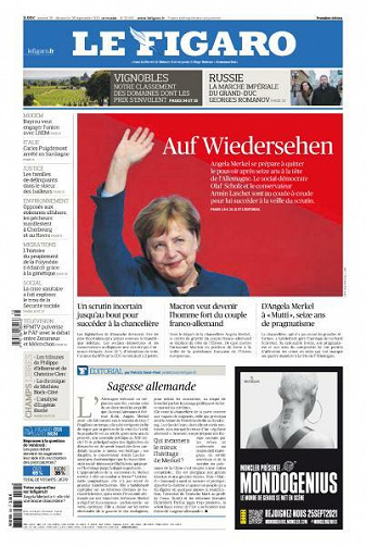 Le Figaro du Samedi 25 et Dimanche 26 Septembre 2021