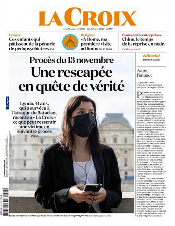 La Croix - 27 Septembre 2021